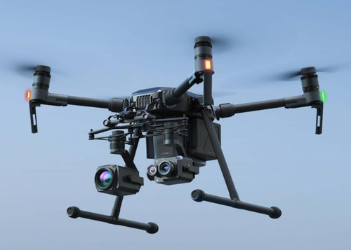 Drone DJI Matrice M200 com dual câmera preto 2 baterias