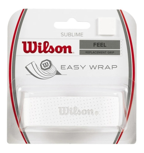 Grip Raqueta Tenis Wilson Perforado Absorbente Padel