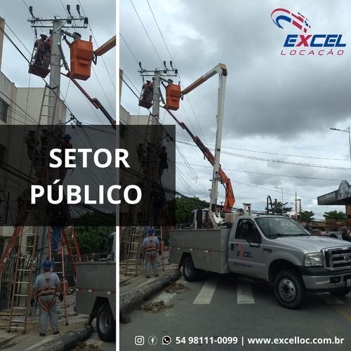 Locação Plataforma Pta Caminhão Munck Cesto Aéreo C Operador