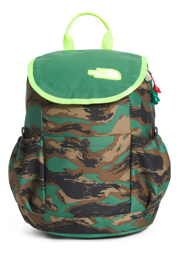 Mini Mochila De 10lt Para Niño Explorador -azul Y Verde