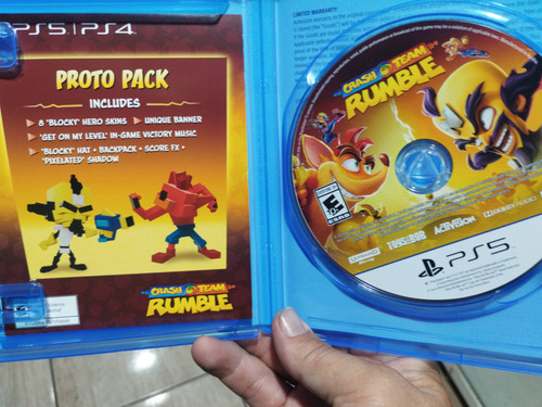 Crash Team Rumble Deluxe Editon Ps5 Físico (Usado)