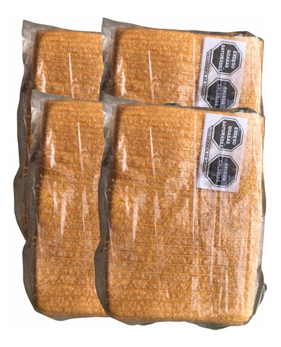 Chicharrón Parar Preparar Rectángulo Cuadro 100 Pz
