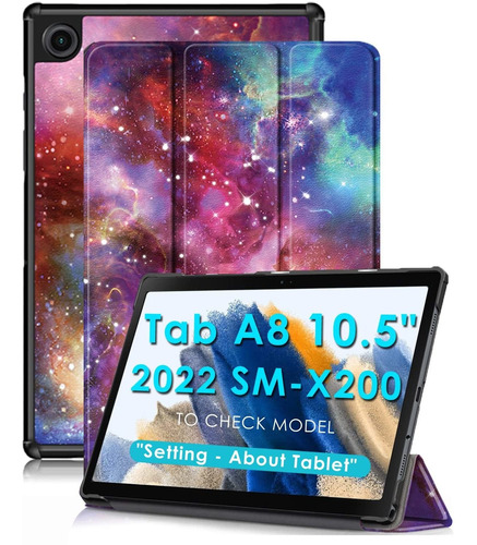 Detuosi Funda Delgada Para Samsung Galaxy Tab A8 De 10.5 Pul