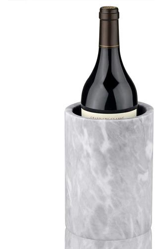 Linkidea Enfriador De Vino De Marmol Natural, Elegante Cubo