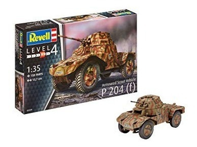 Imagen 2 de 4 de Armoured Scout Vehicle P 204 (f) 1/35 Revell 03259