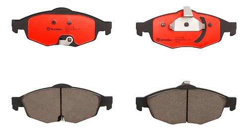 Set-4 Balatas Ceramica Delanteras Dodge Stratus 2.7l V6 2006