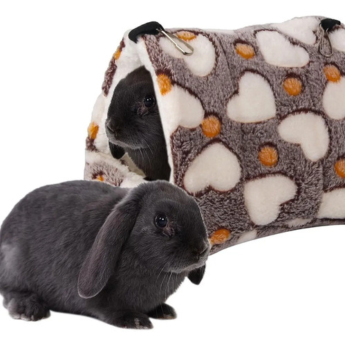 Cama Casa Cuyo Raton Conejo Erizo Hámster Hurón 22 X 21 Cm -