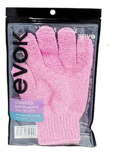 Guantes Exfoliantes Tela Evok X 3unid Black&white