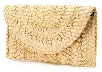 Comprar Bolsos De Mano Obosoyo De Paja Para Mujer