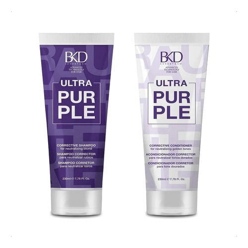 Bkd Kit Ultra Purple Shampoo + Acondicionador Matizador