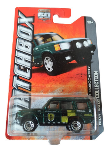 Auto Matchbox Land Rover Discovery National Parks Forestal