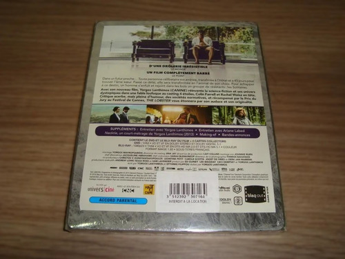 The Lobster (o Lagosta) Steelbook Colin Farrell Rachel Weisz