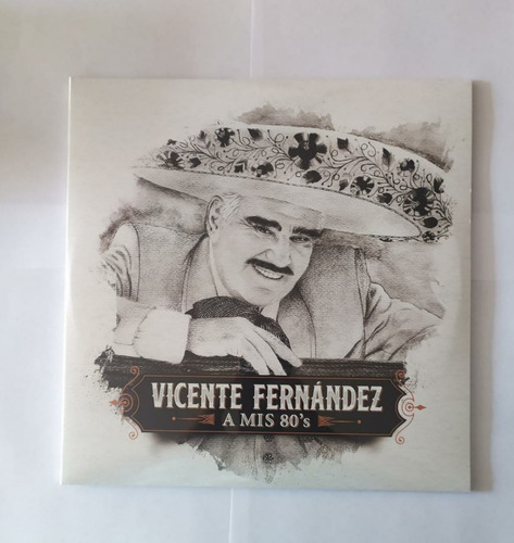 Lpx2 Vicente Fernández A Mis 80's-ranchera