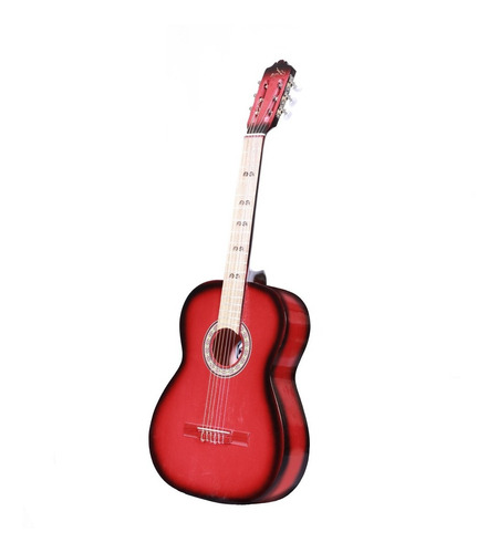 Guitarra Paracho Clásica Roja