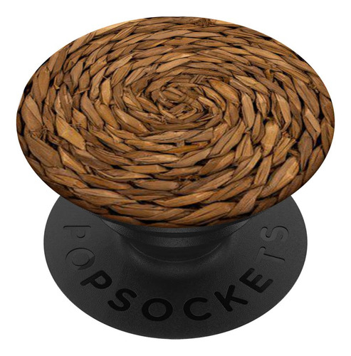 Tapete Mimbre Bambu Cesta Regalo Ratan Popsockets Popgrip