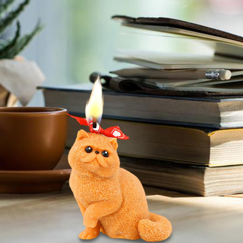 Molde De Silicona De Gato 3d Molde De Gato De Elevación De P