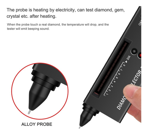 Diamante Seletor Ii Profissional Led Diamond Tester