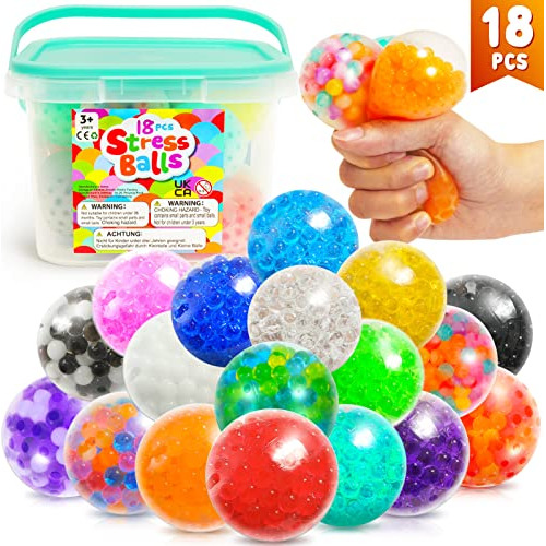 Pequeños Peces Sensorial Bola De Estrés Set Para X5lko