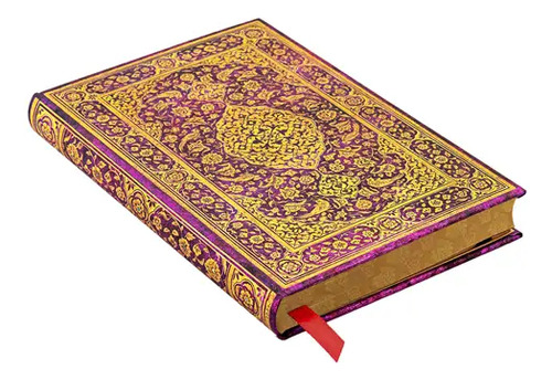 Cuaderno Paperblanks El Vergel Mini Rayado Rosa