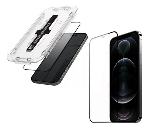 Pelicula 3d Com Aplicador iPhone 11 12 13 14 15 16 Pro Max