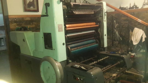 Maquina Litografica Medio Pliego Solna - 125