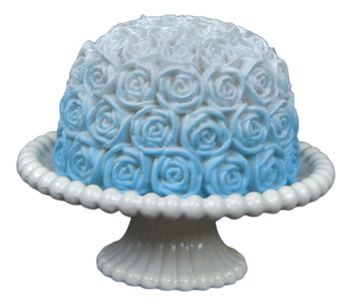 Juguete En Miniatura Para Postre, Pastel, Comida, Azul