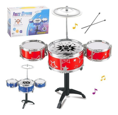 Bateria Musical Juguete Infantil Para Niños Instrumento