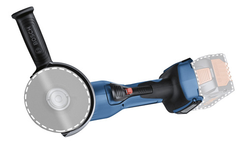Amoladora Angular 5 18v Brushless Bosch Gws 18v-15 P Sin Ba