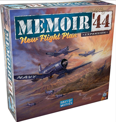 Jogo De Tabuleiro Memoir 44 New Flight Plan Expansão