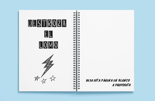 Destroza Este Diario - Tapa Dura - Tamaño B5