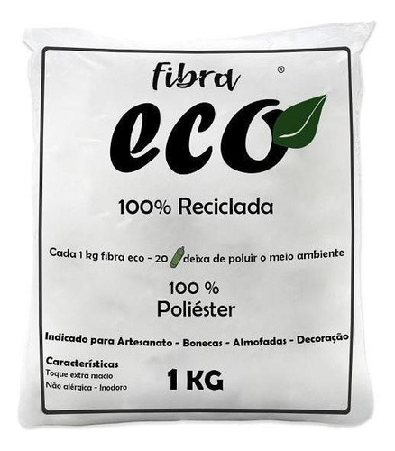 Fibra Eco Reciclada Fibram 1kg