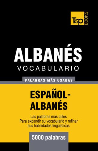 Vocabulario Español-albanes - 5000 Palabras Mas Usadas -s 