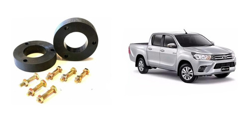 Suplemento Suspension  Toyota Hilux Delantero +5cm 2016 L/n