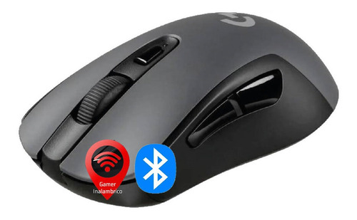 Imagen 6 de 8 de Mouse gamer inalámbrico Logitech G Series Lightspeed G603 negro