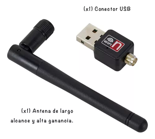 Antena Usb Wifi Internet Para Computadoras Pc Plug&play