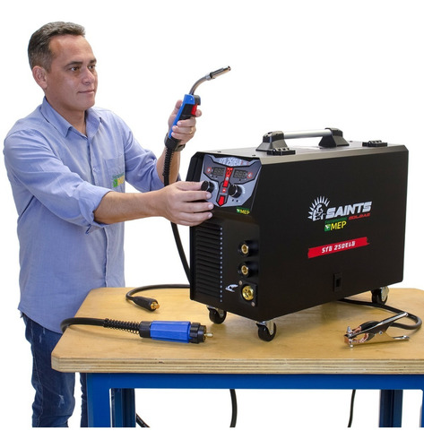Máquina De Solda Mig 250 Amp. 110 220 V Mono Serralheiro Ns0