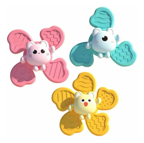 Set De 3 Spinner Sensoriales Para Bebés