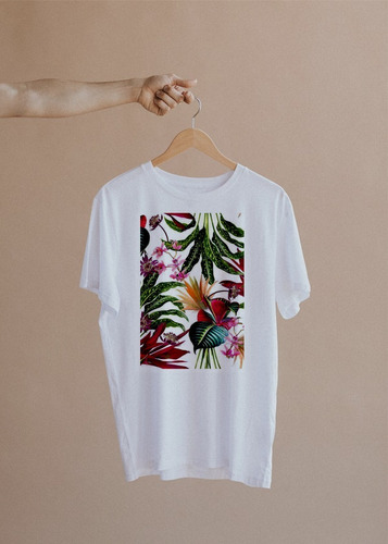 Camiseta De Mujer Diseño Kinesthetic Art. Parati Tropical 