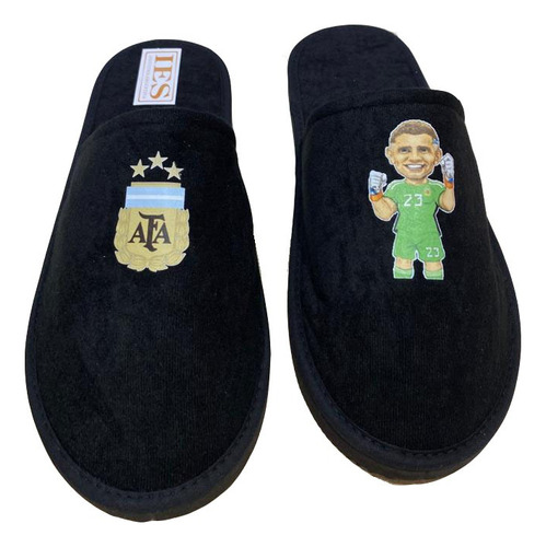 Pantuflas Chinelas Futbol Estampadas  Niños Chicos Hombre