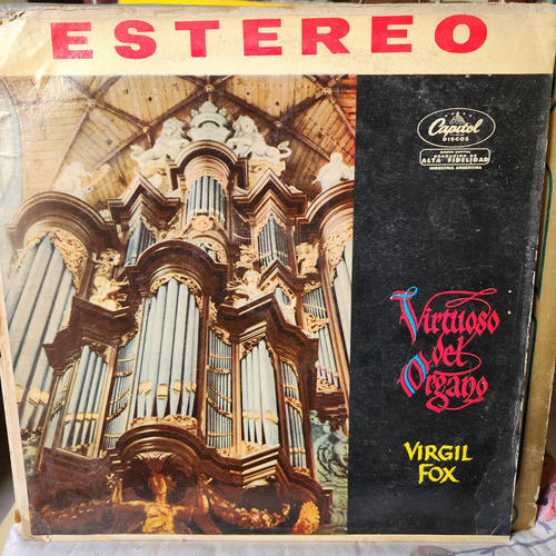 Vinilo Virgil Fox Virtuoso Del Organo Cl1