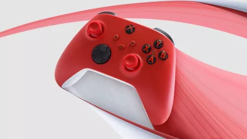 Mando Xbox Wireless Rojo Pulse Red Xbox Series X + Bateria Recargable