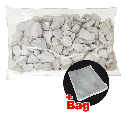 Mídia Cubos Bio Z A Granel 1kg +bag Remove Amônia