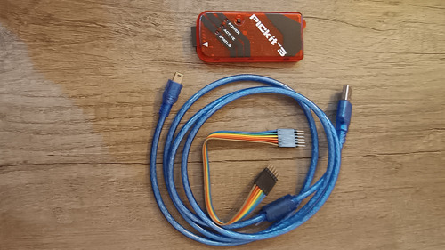 Programador Pic Pickit3 Con Cable Usb Y Cable Icsp Usado (Usado)