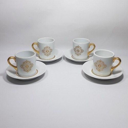 Tazas Hotel Inter Continental Fina Porcelana Bavaria (Usado)