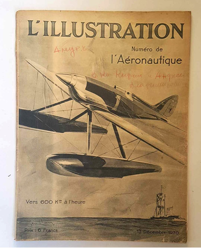 Aviones: Aeronautica, Nro Especial De 1930 En Francés