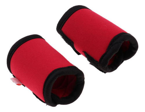 2x Para Proteger De Pierna De Perro Gato Accesorios Rojo S