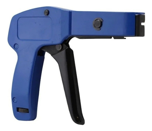 Pistola Tensora Y Cortadora Para Cincho De Nylon 2.4 A 4.8mm Color Azul