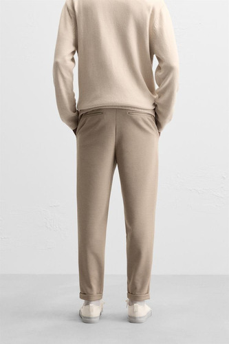 Pantalón Cintura Jogger Jogging Easy Care Zara Man
