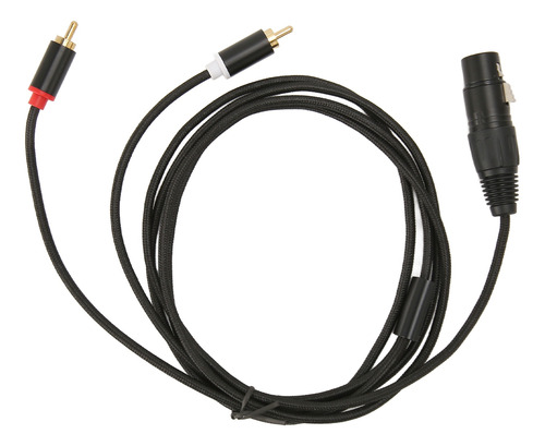 Divisor En Y Silencioso De Xlr Hembra A Doble Cable De Baja