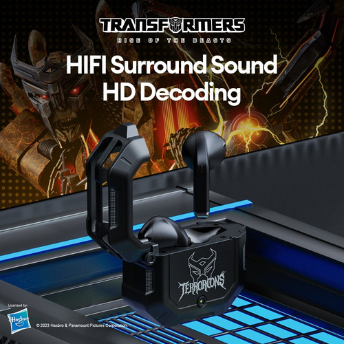 Auriculares Bluetooth Inalámbricos Transformers Tf-t12